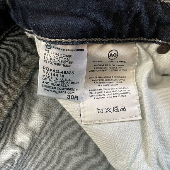 AG Adriano Goldschmed The Prima Cigarette Leg Jeans Size 30 - Picture 8 of 8